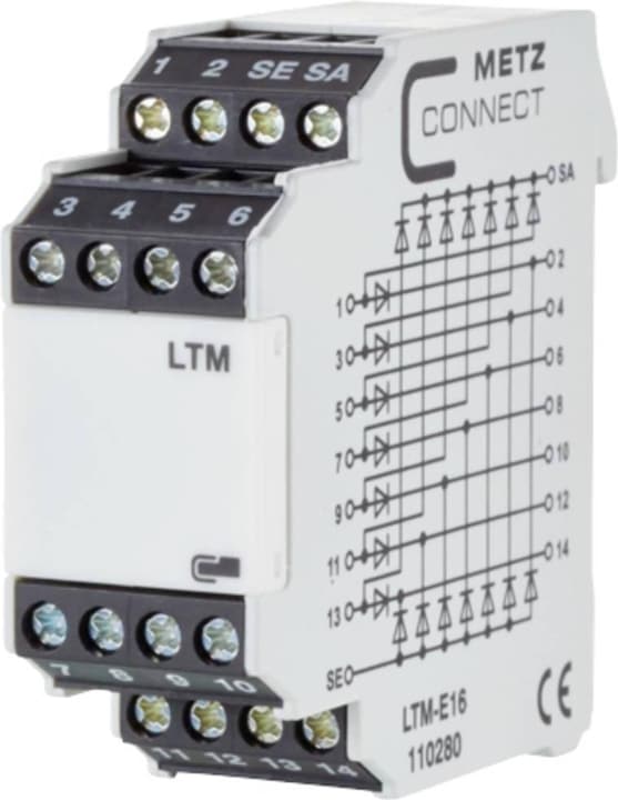 Actual product image Metz Connect LTM-E16 Power Relay White