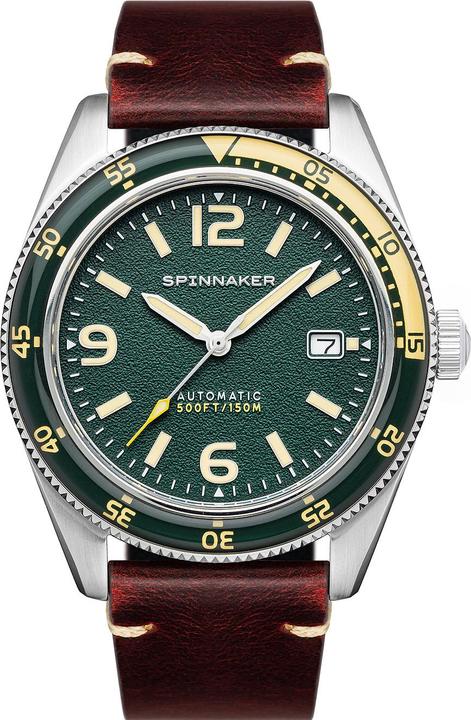 Image du produit Spinnaker SP-5055-0C Fleuss automatique 43mm 15ATM (Montre analogique, Montre de plongée, 43 mm)