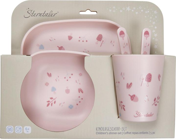 Actual product image Sterntaler Geschirrset Hanni Rosa