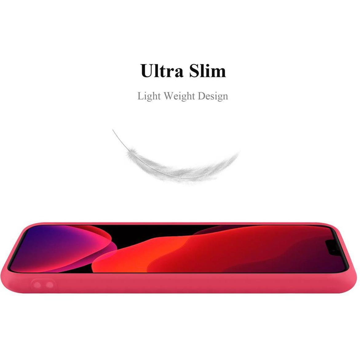 Thumbnail - Cadorabo TPU Candy Cover (Apple iPhone 12 Pro Max), Smartphone Hülle, Rot