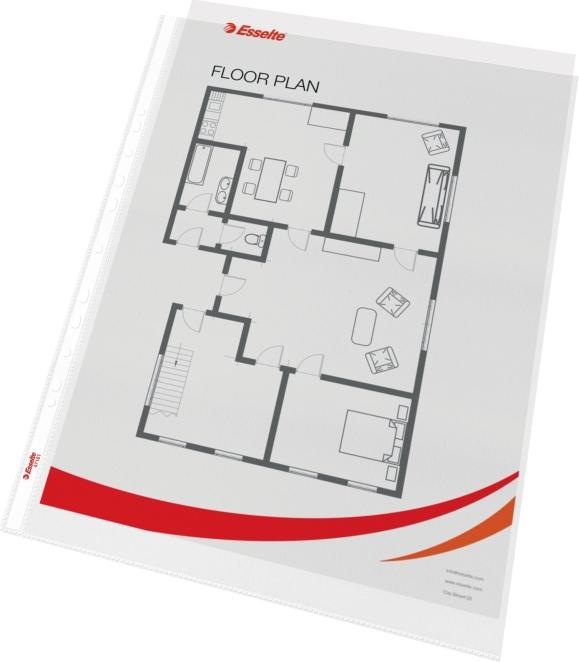 Actual product image Esselte Plastic Pocket Standard Plus (A3, 1 x)