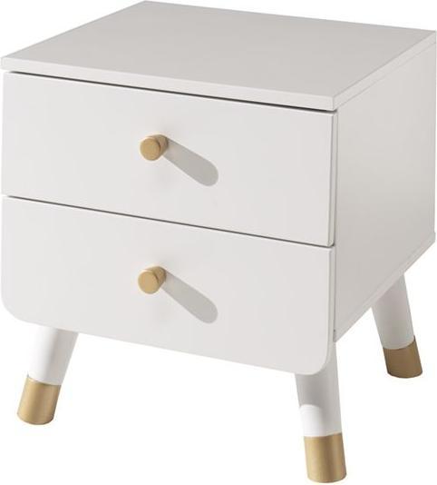 Immagine prodotto Vipack Set da camera per bambini Billy a 3 pezzi, incluso il tavolino da toilette (Armadi bambini)