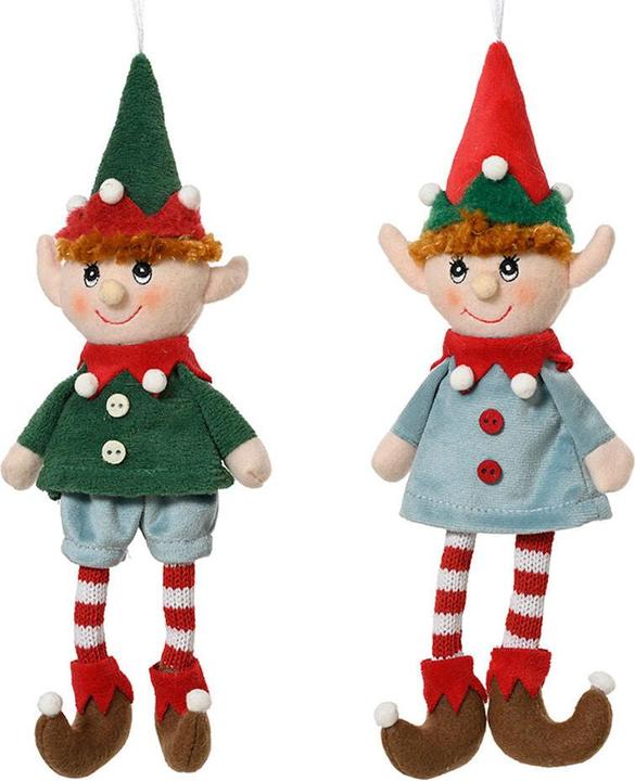 Decoris Doll elf 10 x 5 x 27 cm, various models
