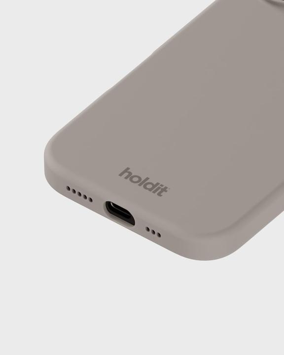 Produktbild Holdit Silikonhülle iPhone 16 Taupe (Apple iPhone 16)