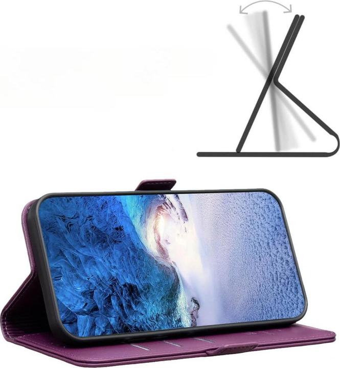 Immagine prodotto Binfen Color Galaxy A15 - BINFEN Custodia Flip cover viola (Samsung Galaxy A15)