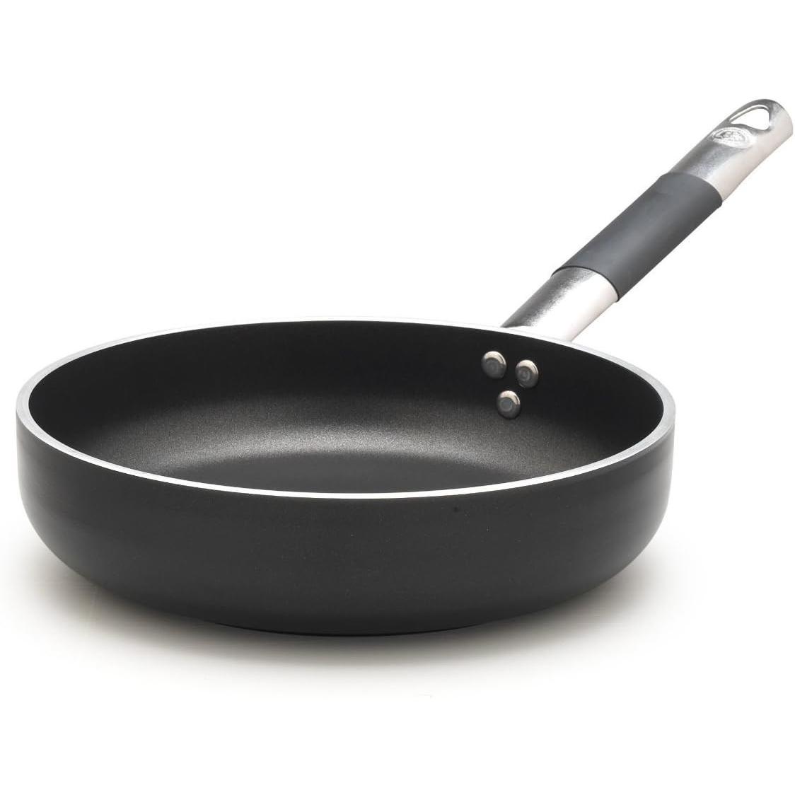 Pentole Agnelli Nero Pentola Per Induzione Con Manico Tubolare In Acciaio Inox, Padella + Pentola,