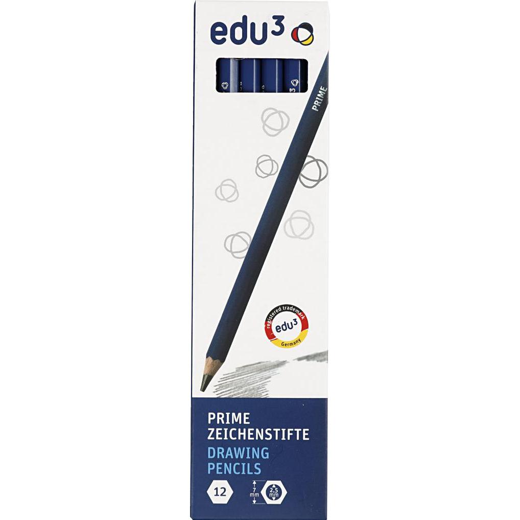 EDU3, Pastelli, edu Drawing Pencil (12x)