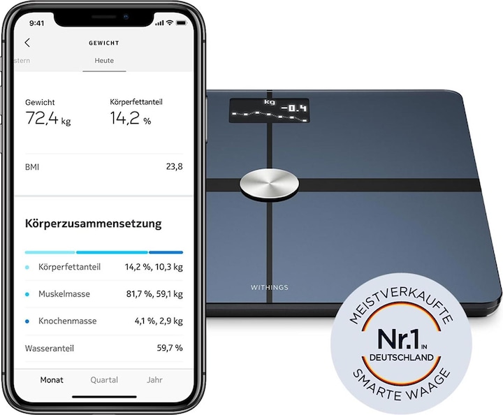 Immagine prodotto Withings Body+ (180 kg)