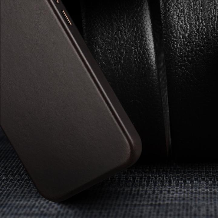 Actual product image Dux Ducis Naples Series Genuine Leather Case (Apple iPhone 14)