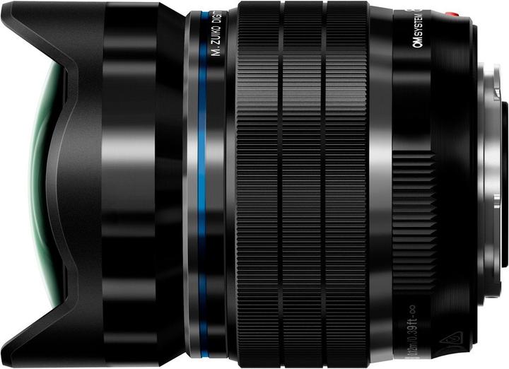 Productafbeelding Olympus OM System m.Zuiko PRO 8mm F1.8 FishEye (Micro Vier Derde, Micro Vier Derde)