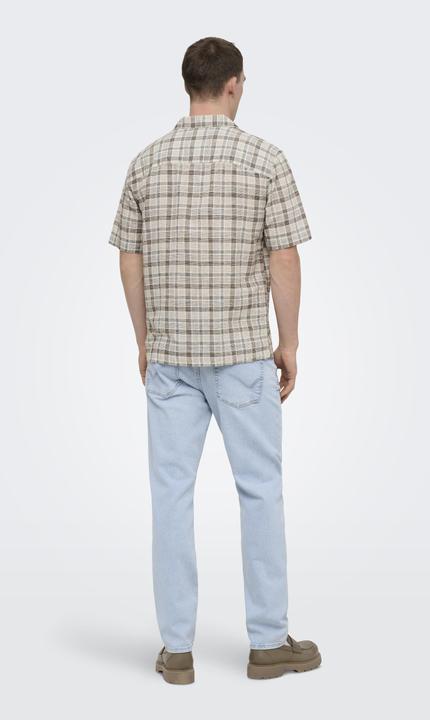 Immagine prodotto Only & Sons ONSCAIDEN Leinen Hawaii-Hemd Hawaii-Hemd (M)