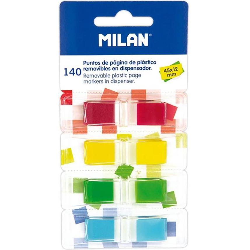 Milan Fluo-Registerkarten 4 Farben 140 Stück MAILAND (47594956)