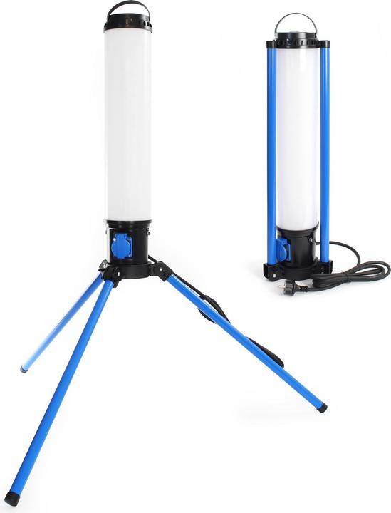 Produktbild Wiltec XPOtool LED Tower 150W 360° Baustrahler Arbeitsstrahler 15.000lm Lampe (15000 lm)