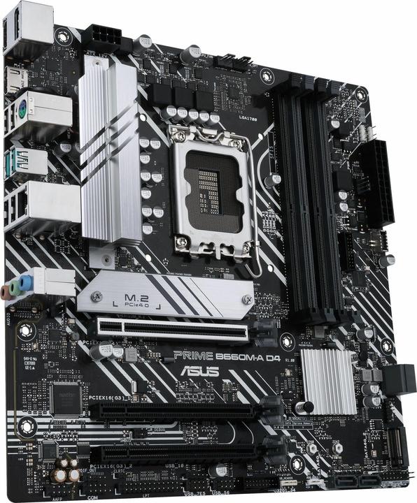 ASUS PRIME B660M-A DDR4 (LGA 1700, Intel B660, mATX)