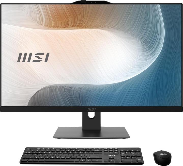 Produktbild MSI Modern AM272P 12M-1259XAT All-in-One schwarz 27" (68,6cm) FHD Display, Intel Core i5-1235U, 16GB (512 GB, 16 GB, Intel Core i5-1235U)