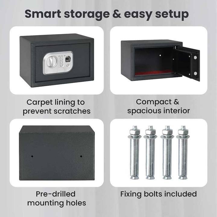 Actual product image vidaXL Digitaler Safe (12.40 l)