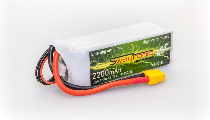 Actual product image Swaytronic Sway-FPV Battery (14.80 V, 2200 mAh)