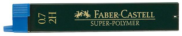 Productafbeelding Faber-Castell Fijne afleidingen SUPER-POLYMER (12 Pcs., 0.70 mm, 2H)