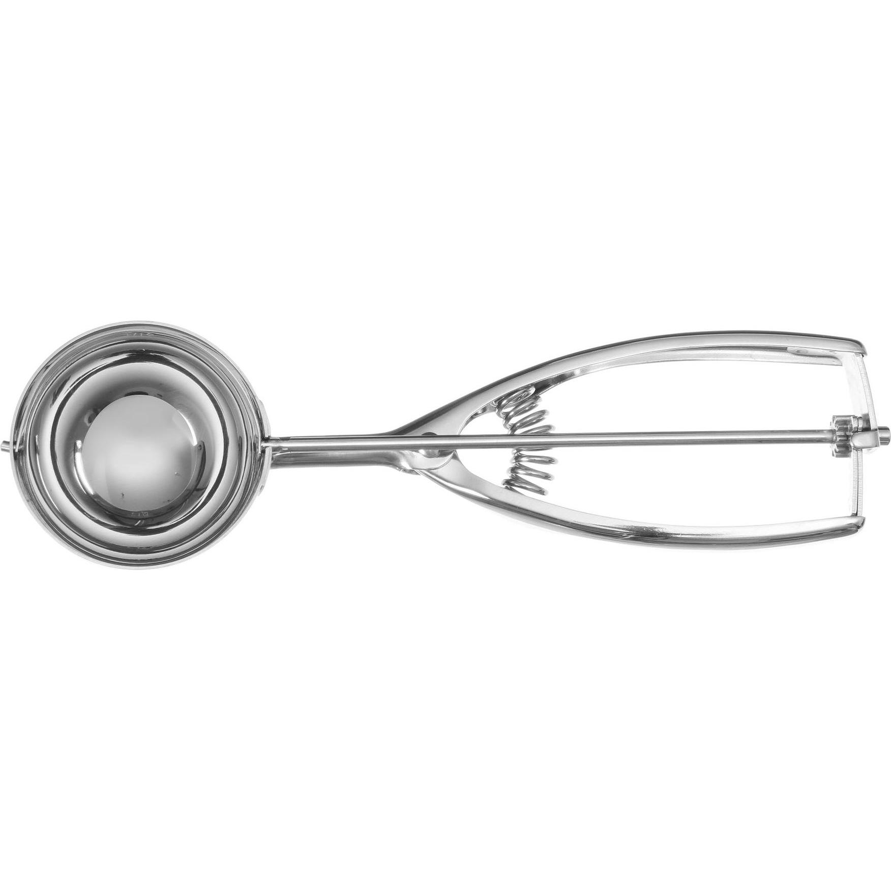 Hendi Kitchen Line Eiscremeportionierer, Servierbesteck, Silber