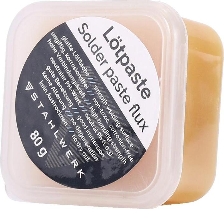 Actual product image Stahlwerk Solder paste 80g for professional and precise soldering work