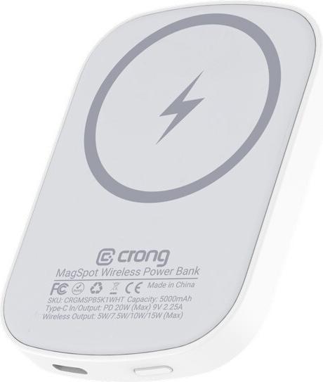 Produktbild Crong Power bank with MagSafe, USB-C PD (5000 mAh)
