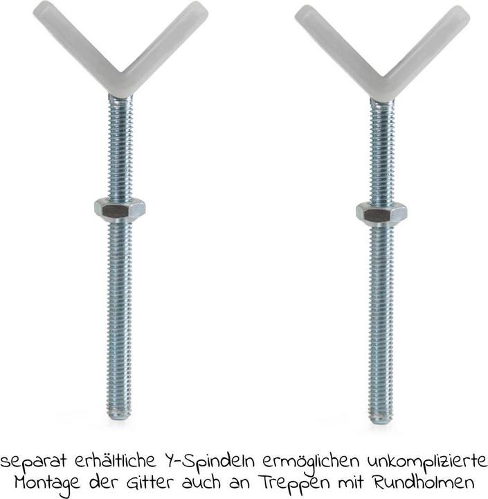 Productafbeelding Hauck Safety Gate Extension 21 cm Donkergrijs (21 cm)