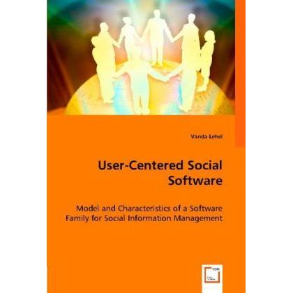 User-Centered Social Software, Fachbücher von Vanda Lehel