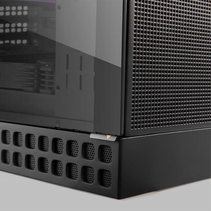 Actual product image Geometric Future King Arthur Midi-Tower case - black (Mini-ITX, ATX, Mini-ATX)