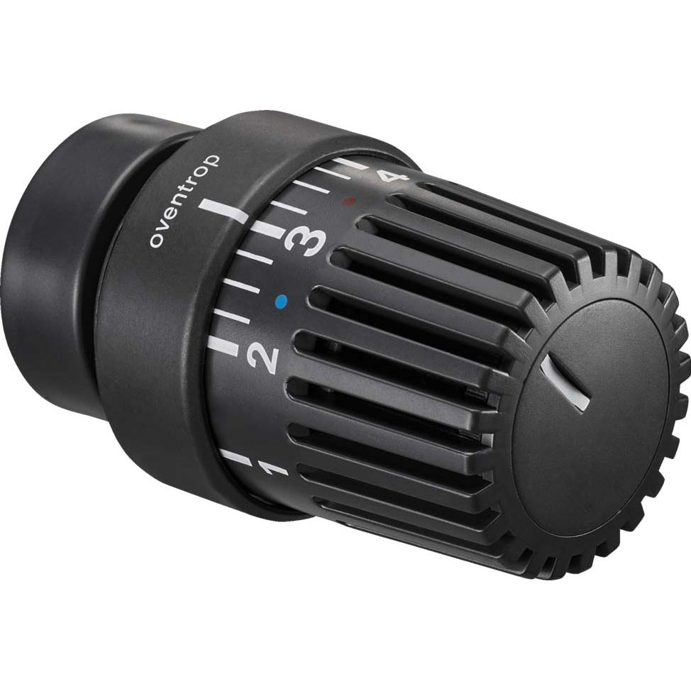 Thumbnail - Oventrop OV Thermostat Uni LH 7-28 GradC, mit Decoring anthrazit, Thermostat, Grau
