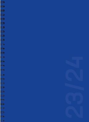 Produktbild Simplex Teacher daily 12M 23/24 A5 500502.24 blau, 1T/1S 14.8x21cm (A5, Deutsch, Französisch, Italienisch, Englisch)