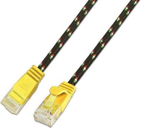 Produktbild Wirewin Slim Toughkabel: UTP, 0.25m, gelb (U/UTP, CAT6, 0.25 m)