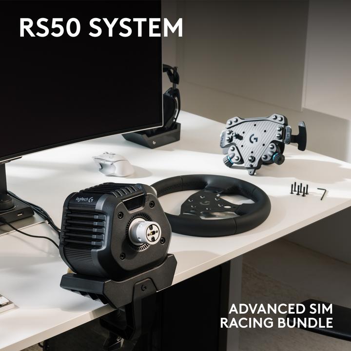 Actual product image Logitech G RS50 System + RS Track Wheel bundle (PC, PS4, PS5)