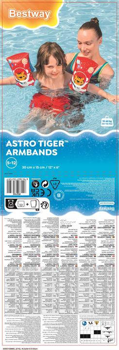 Image du produit Bestway Astro Tiger Brassards gonflables pour enfants