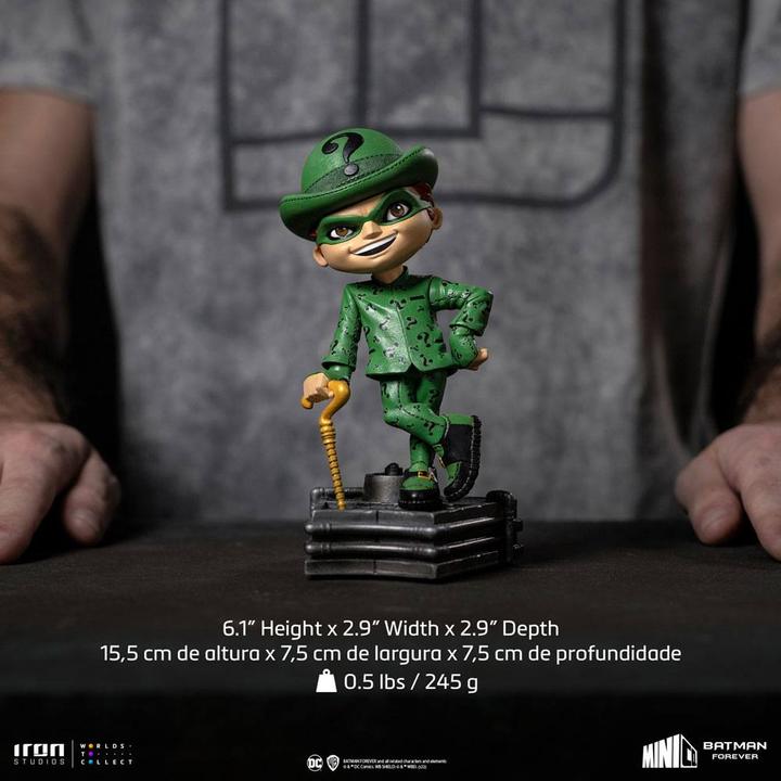 Actual product image Iron Studios - MiniCo - DC Comics - Batman Forever - Riddler Statue 15cm