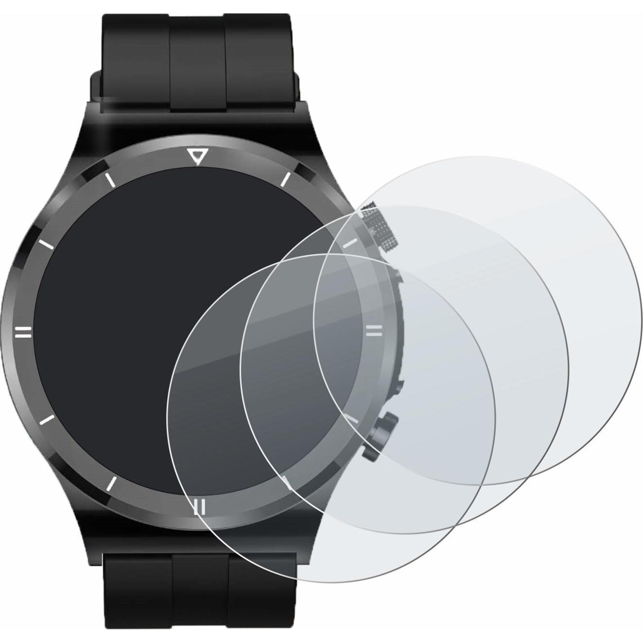 Thumbnail - BROTECT AirGlass Panzerglasfolie Matt, Smartwatch Schutzfolie, Grau