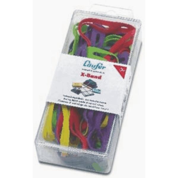 Actual product image Läufer L "ufer X-tape in a tin - 30 g, 150 x 11 mm, assorted colours (30 pcs.)