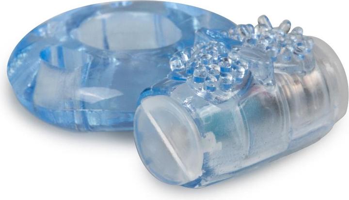 Actual product image Easytoys Vibrating Cockring with Studded Clitoral Stimulator