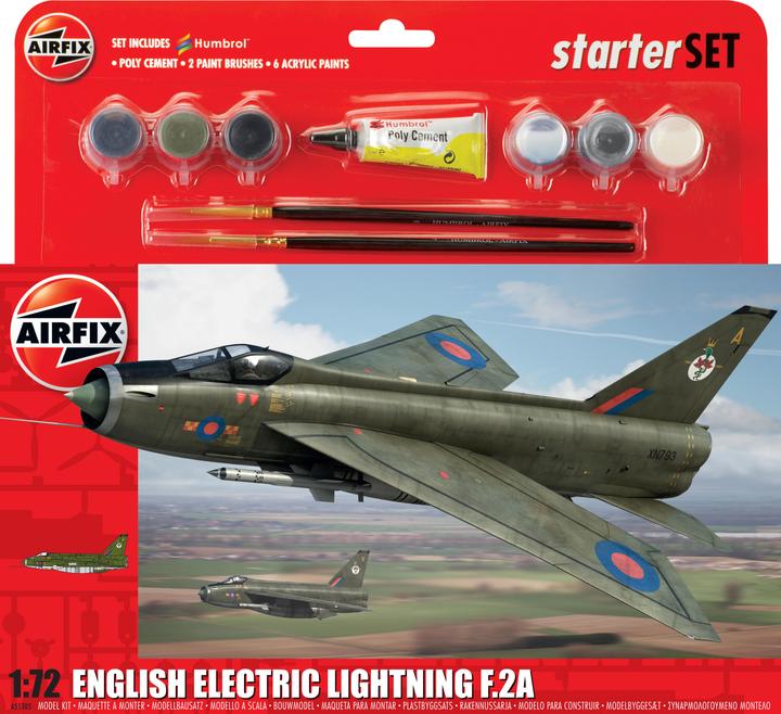 Image du produit Airfix Kit de construction Starter Set Lightning F A 1:72