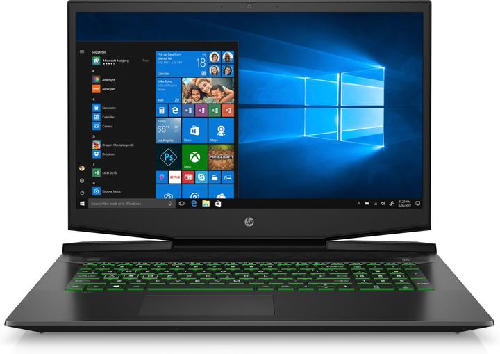 Produktbild HP Pavilion Gaming 17 (17.30", 512 GB, 16 GB, DE, Intel Core i7-11370H)