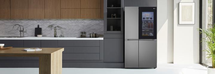 Image du produit LG GSQV90PZAE Insta View Acier inoxydable
