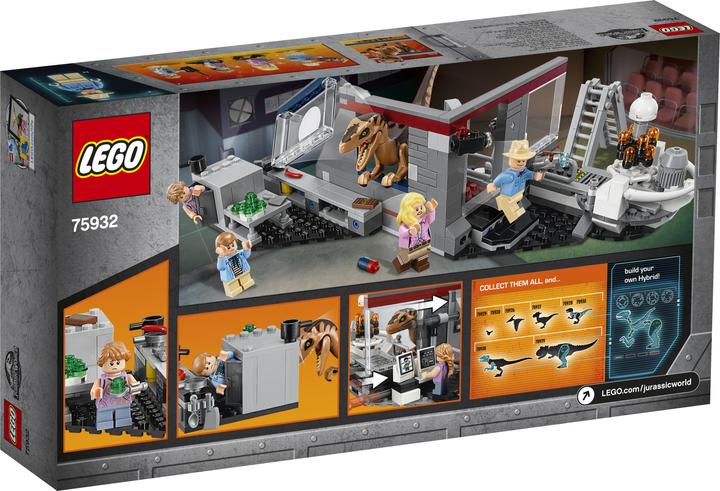 Actual product image LEGO Jurassic World Hunt for the Velociraptor (75932, LEGO Jurassic World)