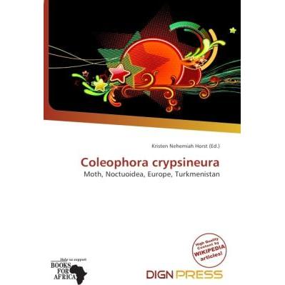 Coleophora crypsineura, Fachbücher
