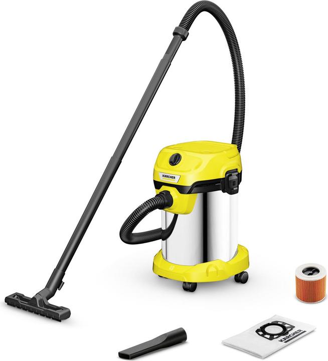 Immagine prodotto Kärcher Aspiratore solidi liquidi WD 2 F Premium 15L *CH (Aspirapolvere a umido e a secco)