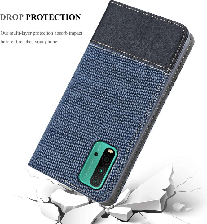 Actual product image Cadorabo Jeans Book Cover (Xiaomi Redmi 9T, Xiaomi Poco M3)