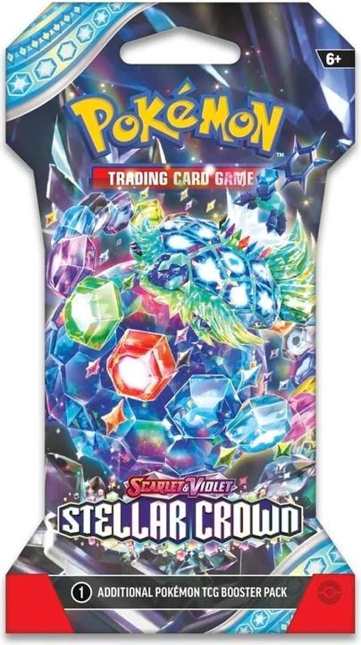 Produktbild Pokémon Stellar Crown (Englisch, Sleeved Booster Pack)