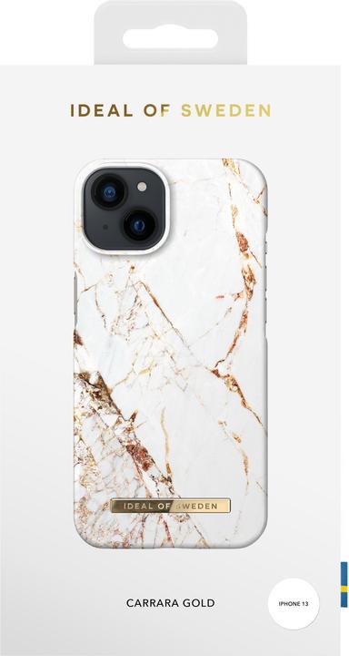 Produktbild iDeal Of Sweden Designer Hard-Cover Carrara Gold (Apple iPhone 13)