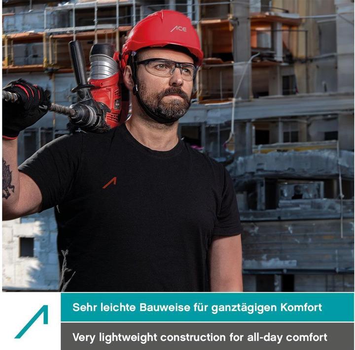 Image du produit Ace Schutzbrille Evo EN166 Klar Transparent