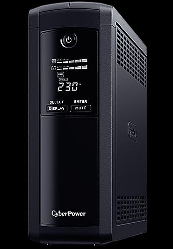 Produktbild Cyberpower ValuePRO Line-Intera. 1200VA/720W 5xSchuko (1.20 VA, 720 W, Line-Interaktiv USV)
