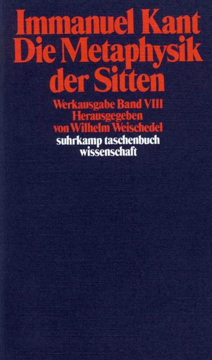 Produktbild Werkausgabe in 12 Bänden (Deutsch, Immanuel Kant, 2012)
