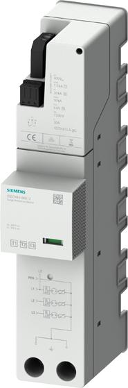 Image du produit Siemens 5SD7443-8KK12 Parafoudre combiné Type